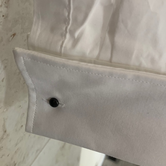 NEW Joseph & Feiss Tuxedo Shirt 16 34/35 - Picture 6 of 7